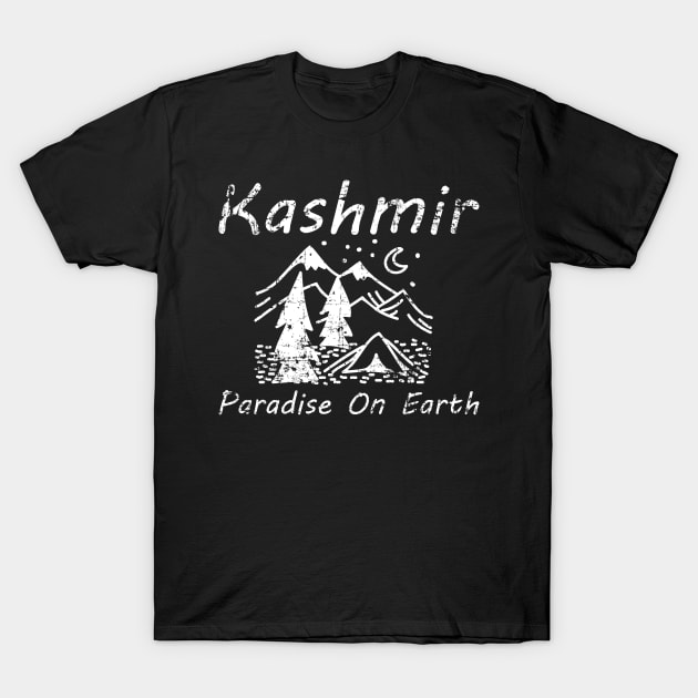 Kashmir Paradise On Earth Save Kashmir Before Making Hell T-Shirt by mangobanana